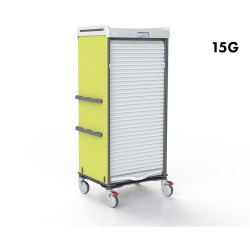 ARMOIRE BASSE LOGISTALLI M3 - F600 15G AVEC VERROUILLAGE CODE - À ÉQUIPER