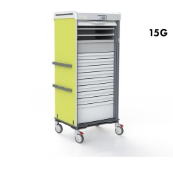 ARMOIRE BASSE LOGISTALLI M3 - F600 15G - EQUIPE V1