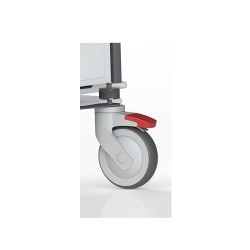 OPTION SILENT BLOC POUR MOBILIER MODULAIRE - 8 ROULETTES