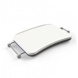 PLATEAU REPAS - PLATEAU EXTENSIBLE À FIXER SUR BARRIÈRES : 65 À 88 CM REBORDS ANTI CHUTE