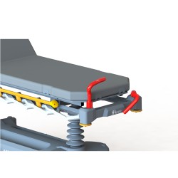 BARRES DE POUSSÉE ESCAMOTABLES CÔTÉ PIED