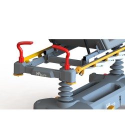 BARRES DE POUSSÉE ESCAMOTABLES CÔTÉ TÊTE