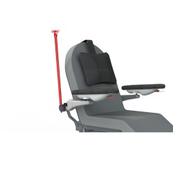 TIGE PORTE SÉRUM AMOVIBLE 4 CROCHETS - RÉGLAGE PAR MOLETTE