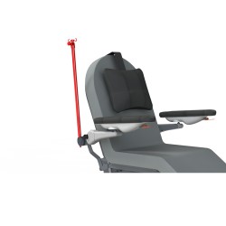 OPTION TIGE PORTE SÉRUM AMOVIBLE 2 CROCHETS - RÉGLAGE PAR MOLETTE