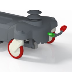 OPTION PEDALES DE FREINAGE CENTRALISE EN TETE ET EN PIED