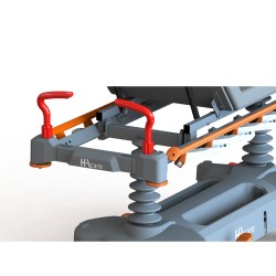 BARRES DE POUSSÉE ESCAMOTABLES CÔTÉ TÊTE