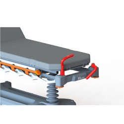BARRES DE POUSSÉE ESCAMOTABLES CÔTÉ PIED