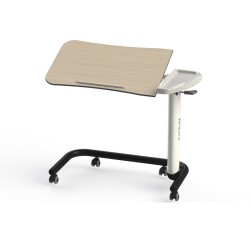 TABLE À MANGER - GRAND PLATEAU INCLINABLE + BAC PLASTIQUE LATÉRAL
