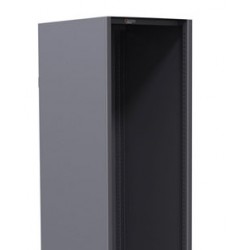 PAREMENT PLAFOND NOIR VOLCANIQUE F400 STOCK'ALLI POUR ARMOIRE DE RANGEMENT STOCK'ALLI F400