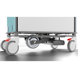 OPTION DÉBRAYAGE POUR ROUE MOTORISÉE SUR MOBILIER MODULAIRE M3