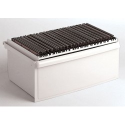 ÉQUIPEMENT DE TIROIR POUR DOSSIERS SUSPENDUS BLANC