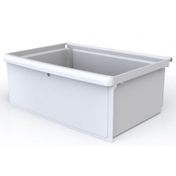 TIROIR PERCÉ BLANC HAUTEUR 235