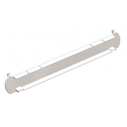 JEU DE 2 GLISSIÈRES INCLINÉES BLANCHES POUR TIROIRS F600