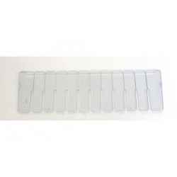 PEIGNE TRANSPARENT BAL - HAUTEUR 100 MM COURT PLEIN