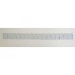 PEIGNE TRANSPARENT BAL - HAUTEUR 050 MM LONG PLEIN