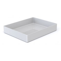 BAC DE SÉPARATION BLANC  HAUTEUR 075 1/2