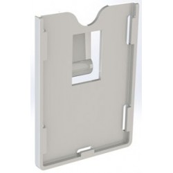 PORTE-ÉTIQUETTE BLANC VERTICAL UNIVERSEL (LOT DE 10)