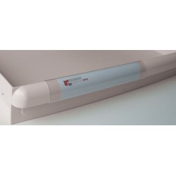 SUPPORT ÉTIQUETTE TRANSPARENT 1/2 (POUR TIROIR)