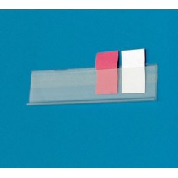 SUPPORT AUTOCOLLANT POUR SUPPORT-ÉTIQUETTE TRANSPARENT (LOT DE 5)