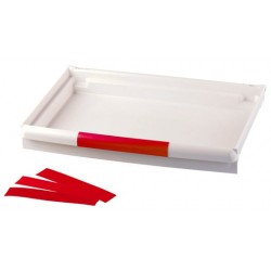 ÉTIQUETTES ROUGES (VENDU PAR LOT DE 5)