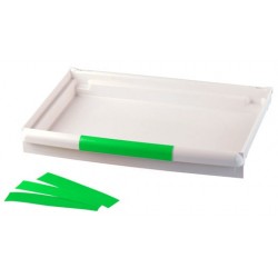 ÉTIQUETTES VERTES (LOT DE 5)