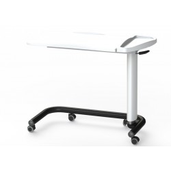 TABLE À MANGER - PLATEAU PRINCIPAL FIXE EN ABS + PLATEAU LATÉRAL FIXE EN ABS