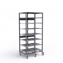 ARMOIRE DE STOCKAGE CONTAINERS À INSTRUMENTS DOUBLE F400