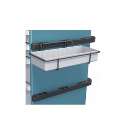 ÉLÉMENT DE RANGEMENT LATÉRAL FILAIRE 1 ÉTAGE (SANS BAC) (COMP. V1, V2 & M3)