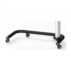 4 ROULETTES PIVOTANTES - DIAMÈTRE 50 MM - DONT 2 ROULETTES FREINÉES - POUR TABLES À MANGER AU LIT