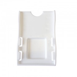 PORTE-ÉTIQUETTE BAL BLANC (LOT DE 10) VERTICAL