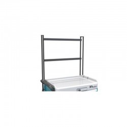 PORTIQUE NOIR VOLCANIQUE 2 RAILS (COMP. V2)