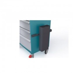 CONTAINER À SONDES NOIR VOLCANIQUE 2 OU 4 COMPARTIMENTS DE RANGEMENT (COMP. V2 ET M3)