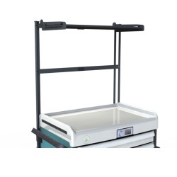 PORTIQUE 1 RAIL ET 1 ETAGERE