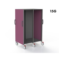 OPTION HABILLAGE POUR CHARIOT DE CIRCULATION STOCKALLI F400 DOUBLE 15G