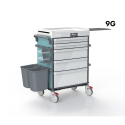 CHARIOT DE SOINS MODALLI M3 - F600 9G - EQUIPE V1