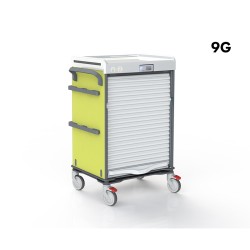 CHARIOT DE DISPENSATION LOGISTALLI M3 - F600 9G AVEC VERROUILLAGE A CODE - À ÉQUIPER