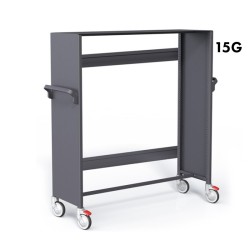 CHARIOT DE CIRCULATION STOCKALLI M3 - F1200 15G - AVEC PAREMENTS LATERALS - À ÉQUIPER