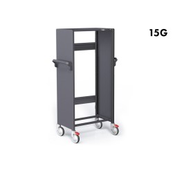 CHARIOT DE CIRCULATION STOCKALLI M3 - F600 15G - AVEC 2 PAREMENTS LATERALS - À ÉQUIPER