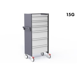 CHARIOT DE CIRCULATION STOCKALLI M3 - F600 15G - AVEC PAREMENTS LATERALS - EQUIPER V2