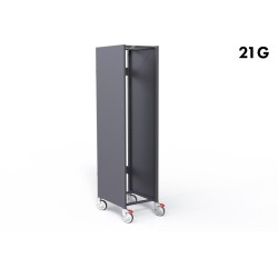 ARMOIRE DE RANGEMENT - STOCKALLI M3 - F400 21G - AVEC PAREMENTS LATERALS - A EQUIPER