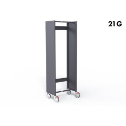 ARMOIRE DE RANGEMENT - STOCKALLI M3 - F600 21G - AVEC PAREMENTS LATERALS - A EQUIPER